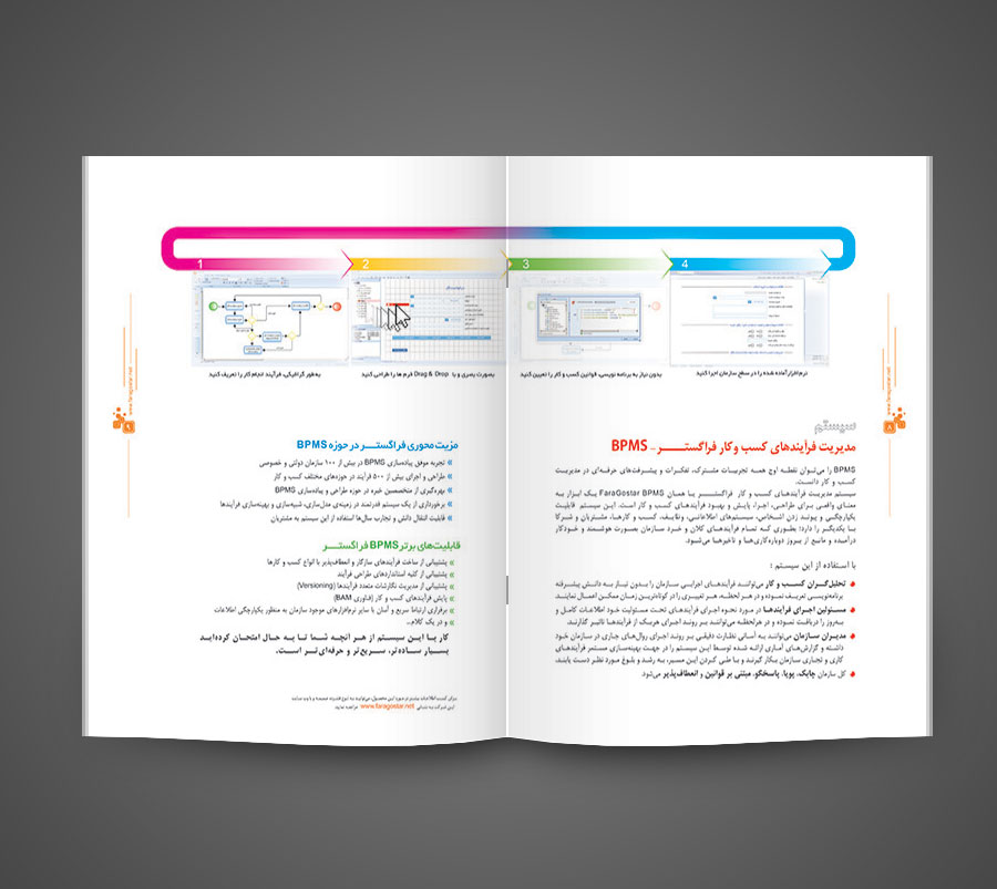 طراحی و چاپ کاتالوگ معرفی فراگستر