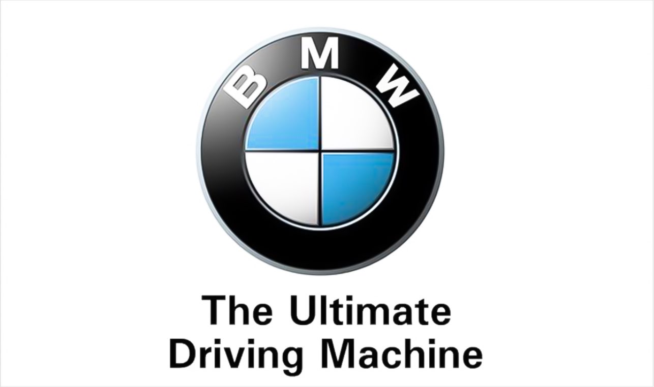 شعار تبلیغاتی BMW